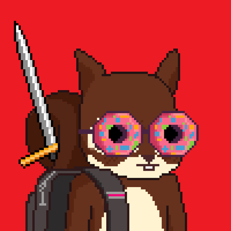 Pixel Squirrels #1824